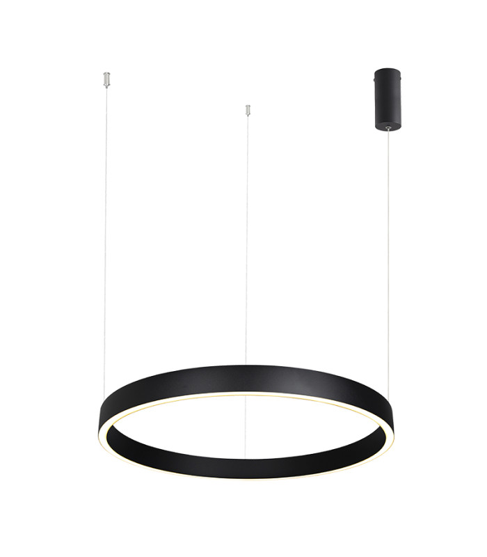 Zorya 60cm Pendant Ceiling Light Sandy Black LED 3000K Dimmable-1
