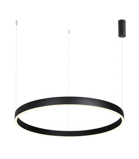 Zorya 80cm Pendant Ceiling Light Sandy Black LED 3000K Dimmable-1