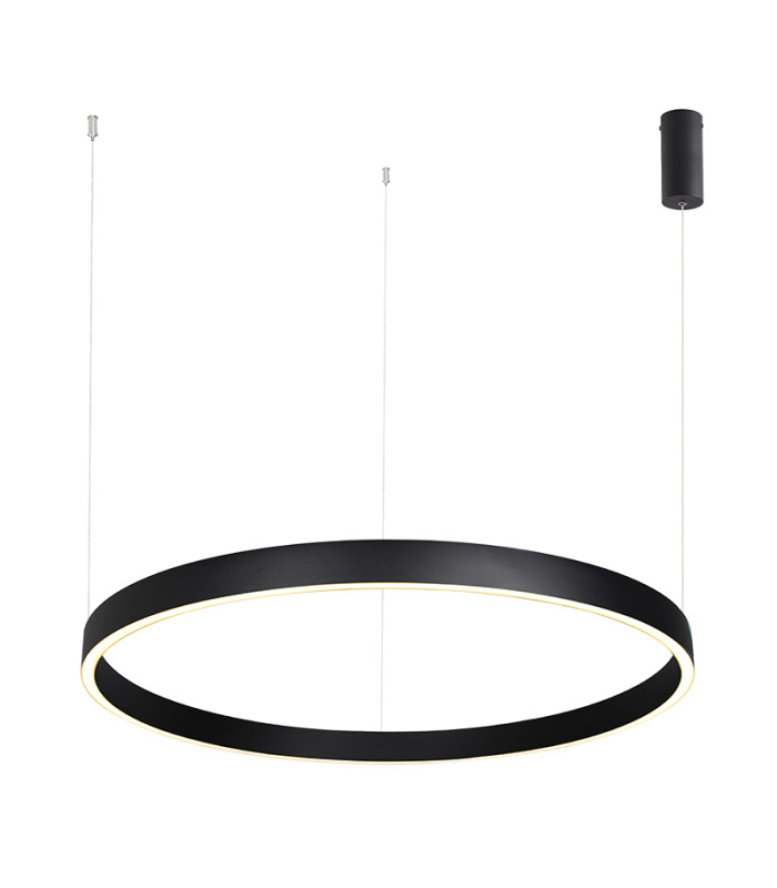 Zorya 80cm Pendant Ceiling Light Sandy Black LED 3000K Dimmable-1