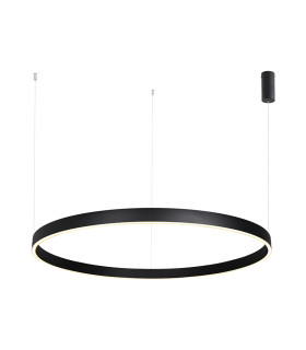 Zorya 100cm Pendant Ceiling Light Sandy Black LED 3000K Dimmable-1