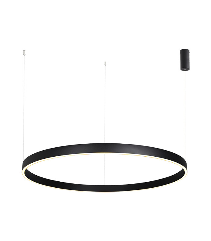 Zorya 100cm Pendant Ceiling Light Sandy Black LED 3000K Dimmable-1