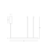 Zorya 100cm Pendant Ceiling Light Sandy Black LED 3000K Dimmable-2