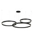 Zorya 60-80-100cm Pendant Ceiling Light Sandy Black LED 3000K Dimmable-1