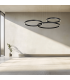 Zorya 60-80-100cm Pendant Ceiling Light Sandy Black LED 3000K Dimmable-2