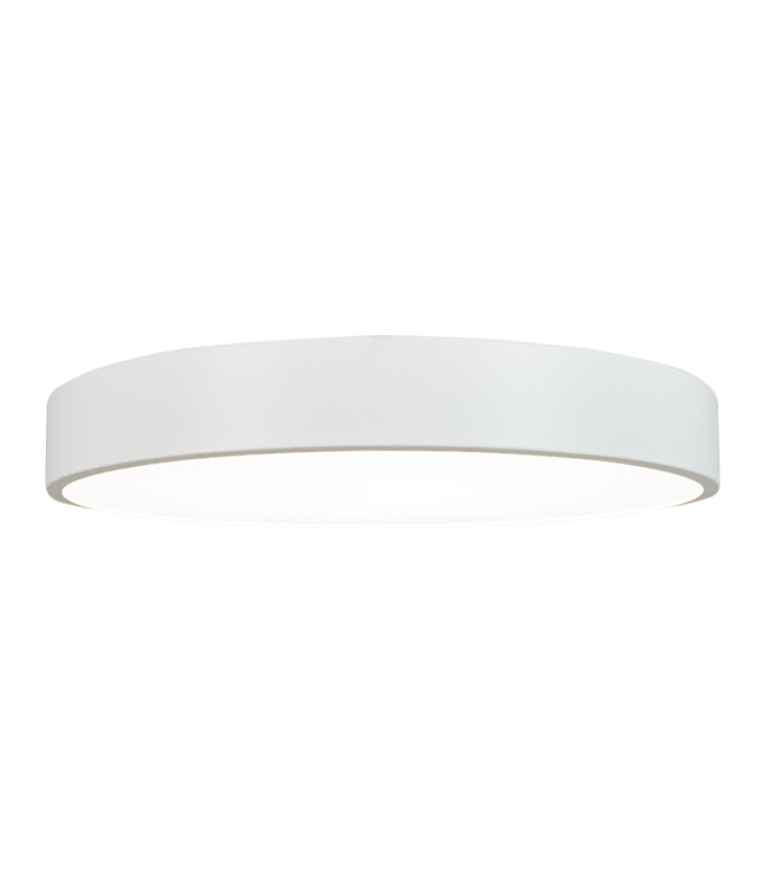 Sylas Integrated Led Semi Flush Ceiling Light White Mat LED 3000K Dimmable-1