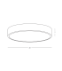 Sylas Integrated Led Semi Flush Ceiling Light White Mat LED 3000K Dimmable-2
