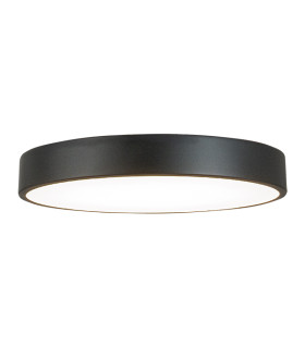 Sylas Integrated Led Semi Flush Ceiling Light Black Matt LED 3000K Dimmable-1