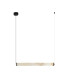 Malia 52.4cm Bar Pendant Ceiling Light Sandy Black-Natural Alabaster LED 3000K-1
