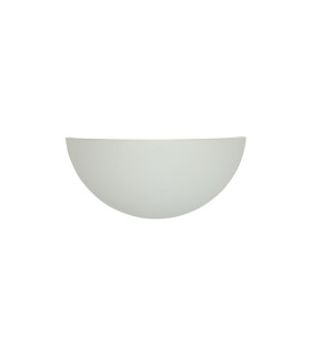 Kaelis Flush Wall Uplighter Pure White LED 3000-4000K-1