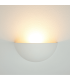 Kaelis Flush Wall Uplighter Pure White LED 3000-4000K-3