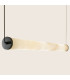 Malia 69.4cm Bar Pendant Ceiling Light Sandy Black-Natural Alabaster LED 3000K-3