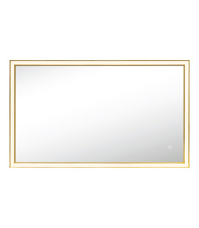 Reflect 120cm Illuminated Bathroom Mirror Anodized Gold LED 3000-4000K IP44 Touch Dimmable-1