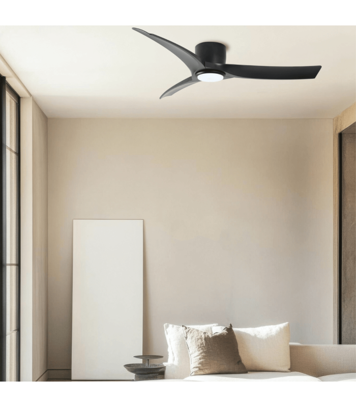 Norell Ceiling Fan Black Matt-2