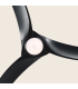 Norell Ceiling Fan Black Matt-3