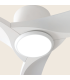 Norell Ceiling Fan White Mat-3