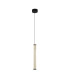 Malia 37.4cm Slim Pendant Ceiling Light Sandy Black-Natural Alabaster LED 3000K Dimmable-1