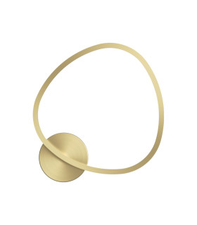 Zevra Integrated Led Wall Lamp Brushed Gold LED 3000K Dimmable-1