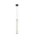 Malia 54.4cm Slim Pendant Ceiling Light Sandy Black-Natural Alabaster LED 3000K Dimmable-1