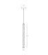 Malia 54.4cm Slim Pendant Ceiling Light Sandy Black-Natural Alabaster LED 3000K Dimmable-3