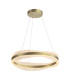 Thalora Pendant Ceiling Light Brushed Gold LED 3000K-1