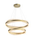 Thalora Pendant Ceiling Light Brushed Gold LED 3000K Dimmable-1