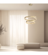 Thalora Pendant Ceiling Light Brushed Gold LED 3000K Dimmable-2