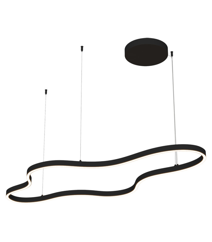 Oriona 
Pendant Ceiling Light Sandy Black LED 3000K Dimmable-1