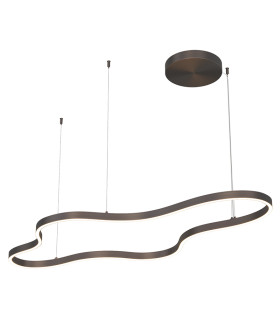 Oriona 
Pendant Ceiling Light Brushed Coffee LED 3000K Dimmable-1