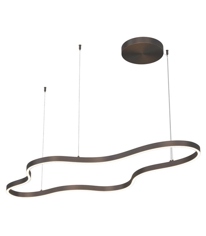 Oriona 
Pendant Ceiling Light Brushed Coffee LED 3000K Dimmable-1