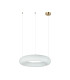 Mandra 34cm Pendant Ceiling Light Brass-Natural Alabaster LED 3000K Dimmable-1