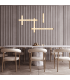 Aurista Bar Pendant Ceiling Light Sandy Black-Natural Alabaster LED 3000K Dimmable-2