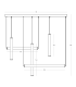 Aurista Bar Pendant Ceiling Light Sandy Black-Natural Alabaster LED 3000K Dimmable-3