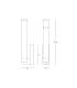 Astris Integrated Led Wall Lamp Brushed Gold LED 3000K Dimmable-2