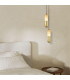 Liora 5cm Slim Pendant Ceiling Light Brass-Natural Alabaster LED 3000K Dimmable-2
