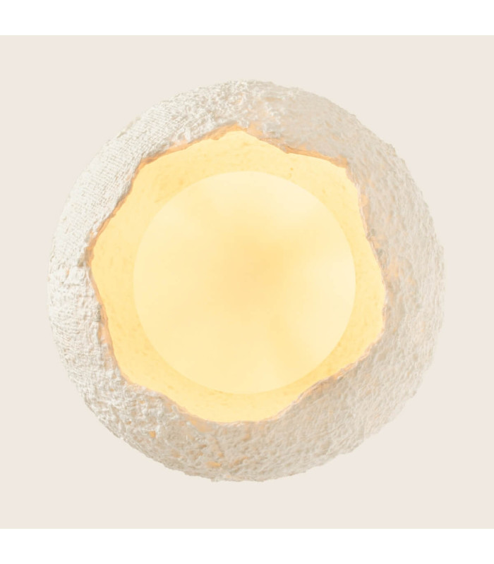 Zambelis Dome Pendant Ceiling Light White 1xE27-3