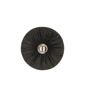 Silikou 25cm Wall Lamp Black - Rattan 1xE27-1