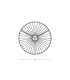 Silikou 25cm Wall Lamp Black - Rattan 1xE27-4