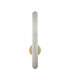 Liora 15W Integrated Led Wall Lamp Brass-Natural Alabaster LED 3000K Dimmable-1