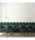 Liora 20cm Slim Pendant Ceiling Light Brass-Natural Alabaster LED 3000K Dimmable-2