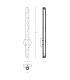Liora 19W Integrated Led Wall Lamp Brass-Natural Alabaster LED 3000K Dimmable-4