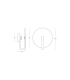 Maroni Integrated Led Wall Lamp Brass-Natural Alabaster LED 3000K-5