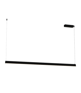 Messaria 152cm Bar Pendant Ceiling Light Sandy Black LED 3000K-1