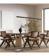 Messaria 152cm Bar Pendant Ceiling Light Sandy Black LED 3000K-2