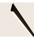 Messaria 152cm Bar Pendant Ceiling Light Sandy Black LED 3000K-3