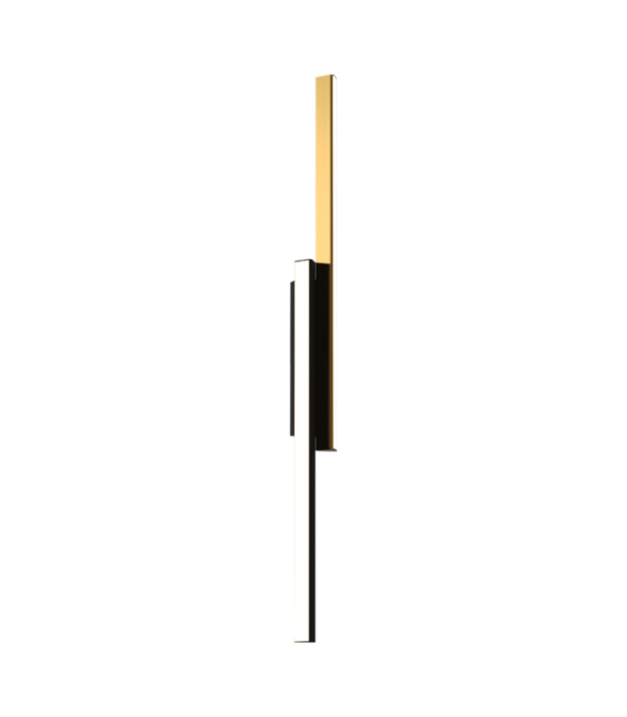 Messaria Integrated Led Wall Lamp Sandy Black-Brass LED 3000K Dimmable-1