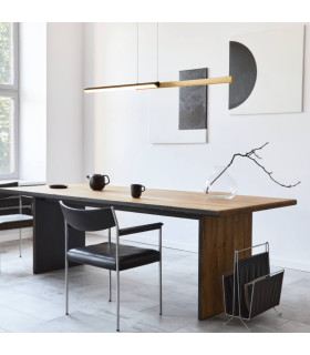 Messaria Bar Pendant Ceiling Light Sandy Black-Brass LED 3000K Dimmable-2