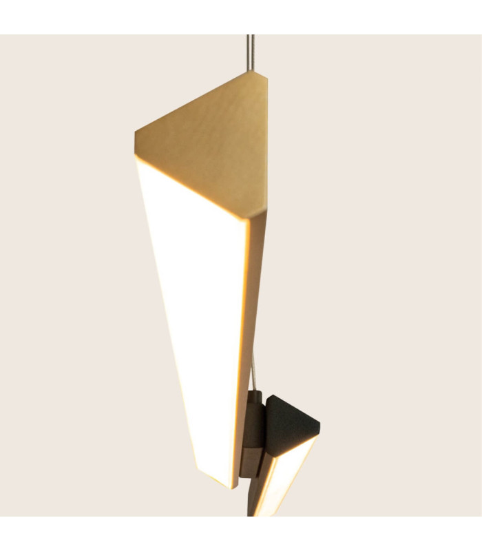 Messaria Bar Pendant Ceiling Light Sandy Black-Brass LED 3000K Dimmable-3