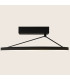 Myrina 40cm Integrated Led Semi Flush Ceiling Light Sandy Black LED 3000K Dimmable-3