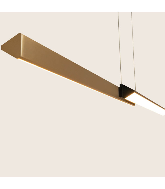Messaria Bar Pendant Ceiling Light Sandy Black-Brass LED 3000K Dimmable-4