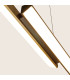 Messaria Bar Pendant Ceiling Light Sandy Black-Brass LED 3000K Dimmable-5